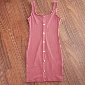 Ribbed bodycon dress